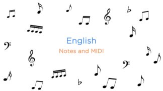English Songs Notes and MIDI
